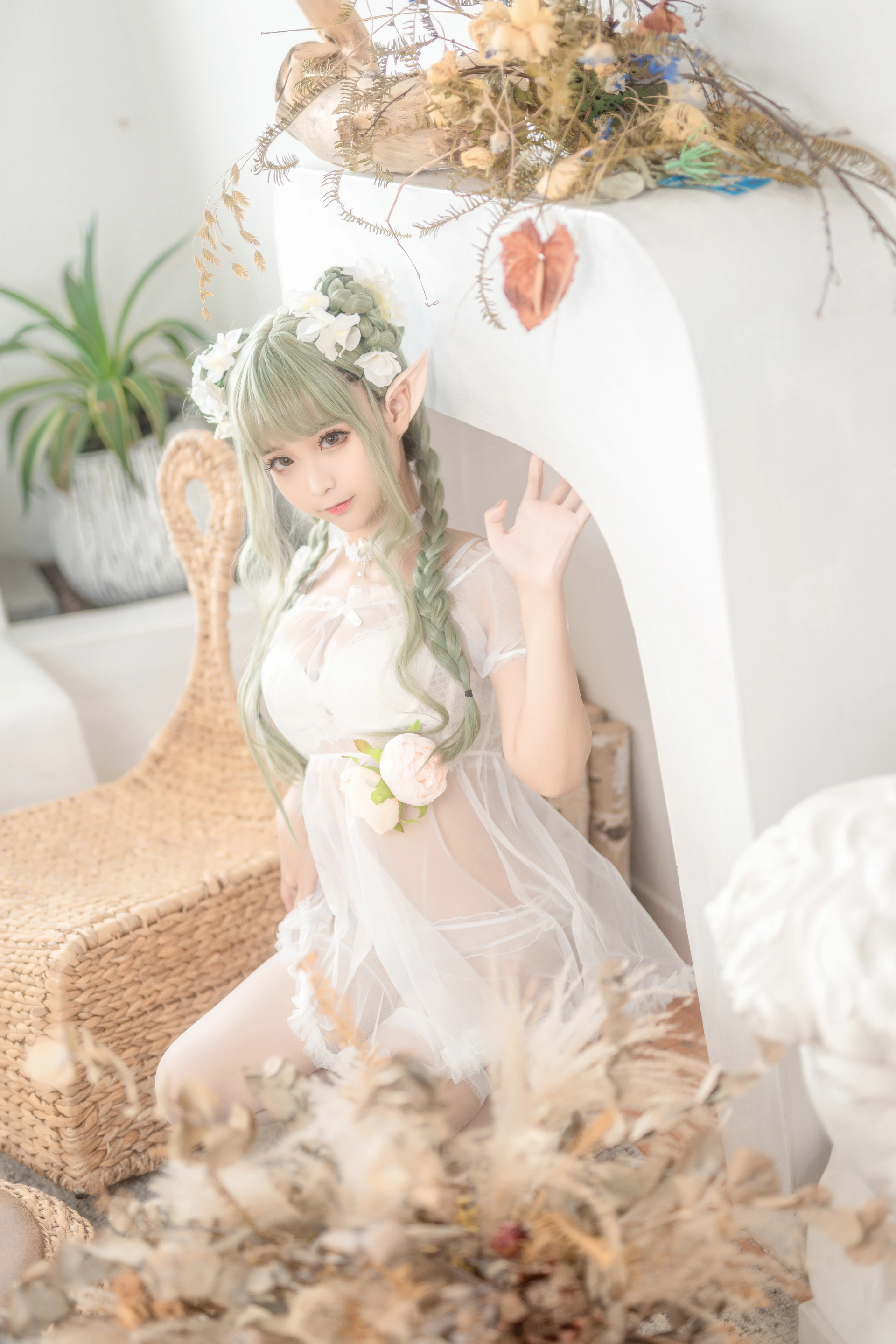 蠢沫沫 - NO.119《尖耳国度》绿精灵 3